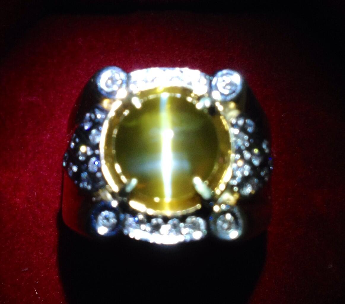 Alexandrite Cat Eye Chrysoberyl+Sertifikat