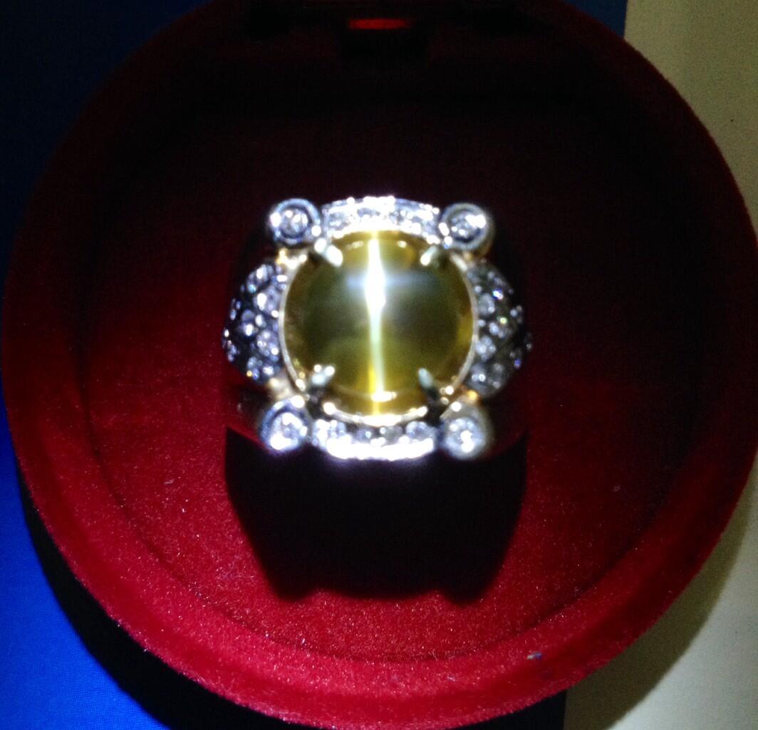 Alexandrite Cat Eye Chrysoberyl+Sertifikat