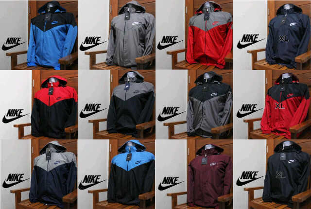 GROSIR JAKET NIKE WINDRUNNER PARASUT , ADIDAS HODDIE , DLL , RSELLER MASUK , MURAHHH