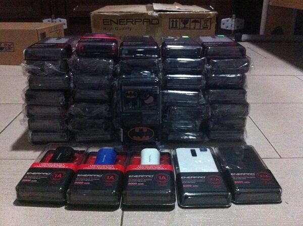 enerpad Power Bank bukan Vivan, Hippo terima cod