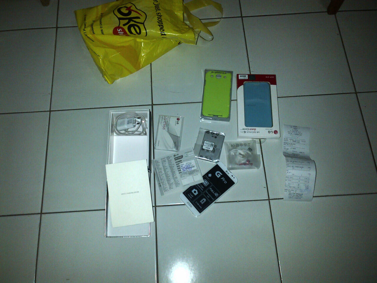 LG Optimus G-Pro White