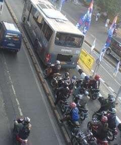 Mau Tahu yang Disebut Pasukan Ular Kobra atau Laron di Busway, Ini Wujudnya