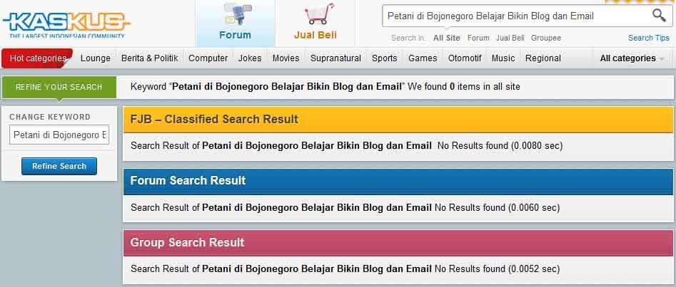 &#91;waduwh&#93; Petani di Bojonegoro Belajar Bikin Blog dan Email