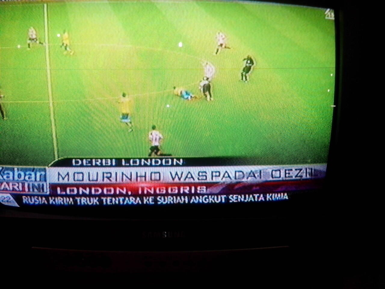 tv one emang tv oon gan nih ane jebret semalam di tv one berita bola