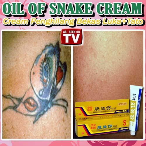 OIL OF SNAKE CREAM (Penghilang Bekas Luka Dan Tato) Pin BB 2A6D5B30