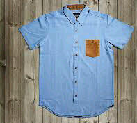 Kemeja Pendek Cotton Cowo Custom
