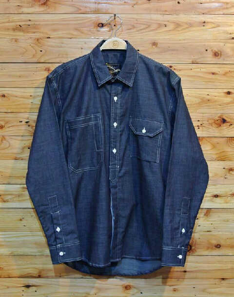 Kemeja Jeans Cowo Custom