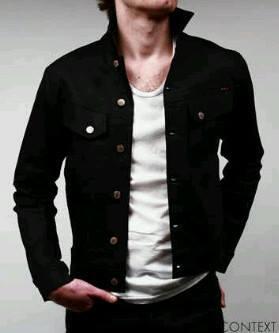 Jaket Jeans Cowo Custom