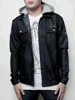 Jaket Jeans Cowo Custom