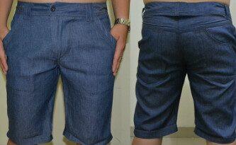 Celana Pendek Jeans Cowo Custom