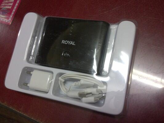 Promo Powerbank Royal 4 in 1 kapasitas 10400 mAh
