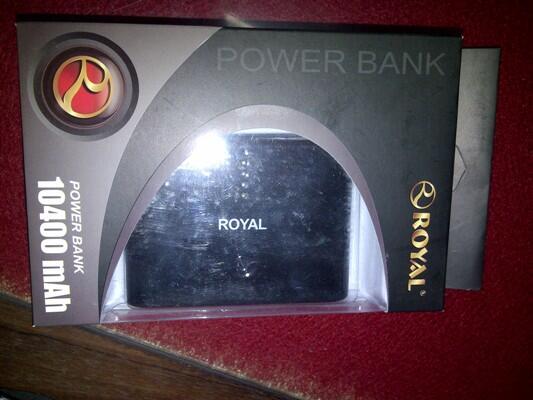 Promo Powerbank Royal 4 in 1 kapasitas 10400 mAh