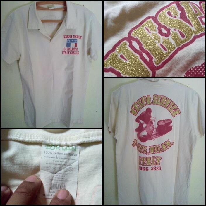 Jaket Evisu, Mizuno | Kemeja Cambridge Polo | Kaos Abercrombie, Stones, Vespa, dan Po