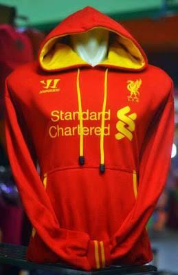 Hoodie Jumper Bola Liverpool Berkualitas