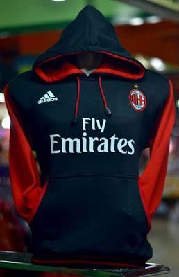 Hoodie Jumper Bola AC Milan Berkualitas