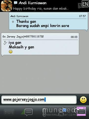 Testimoni ane selama jualan ID Kaskus: ganang.ramadhan (www.gojerseyjogja.com)