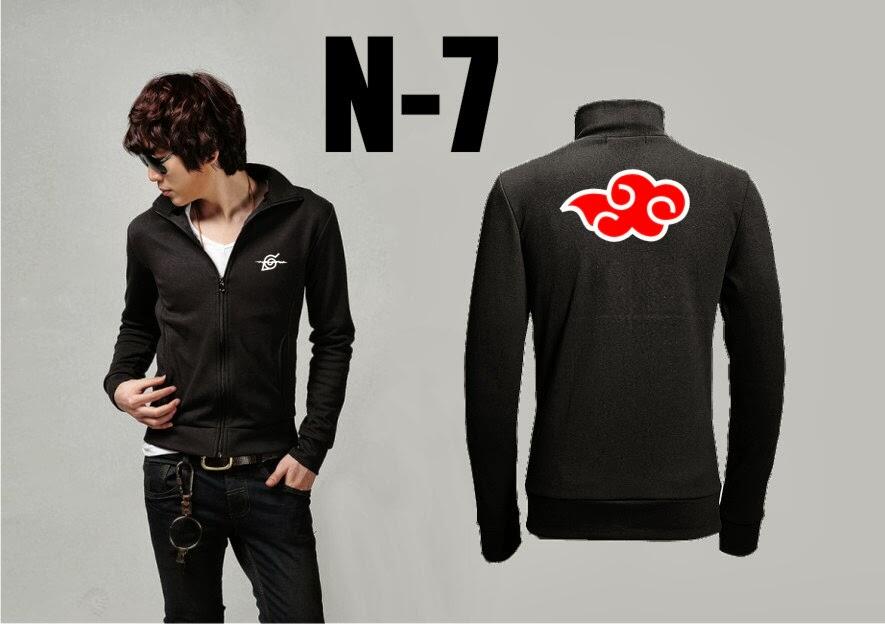 Jaket Anime Naruto - Akatsuki symbol