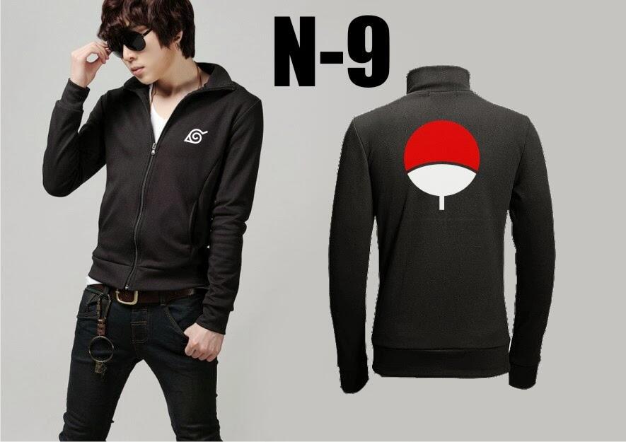 Jaket Anime Naruto - Uchiha symbol