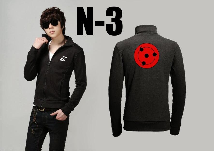 Jaket Anime Naruto - Madara's Sharingan symbol