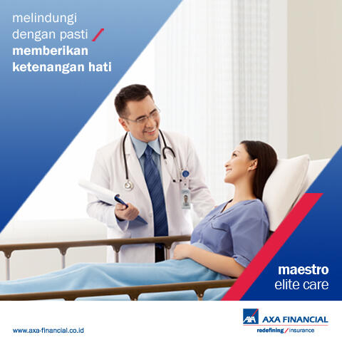 ASURANSI KESEHATAN AXA FINANCIAL- COVER TOTAL TAGIHAN RUMAH SAKIT DI SELURUH ASIA