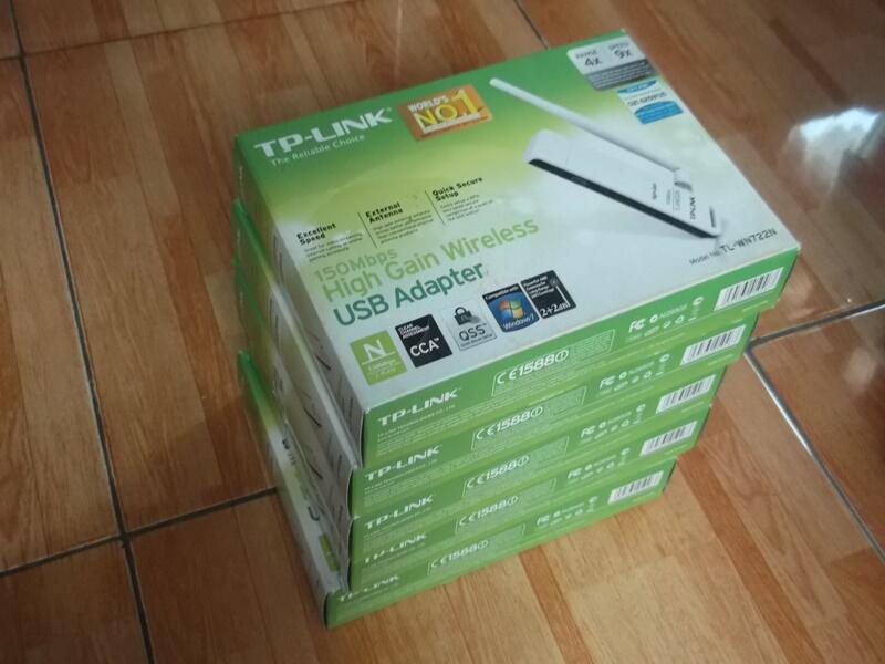 TL-WN722N, USB adapter Wifi ga bisa di install..
