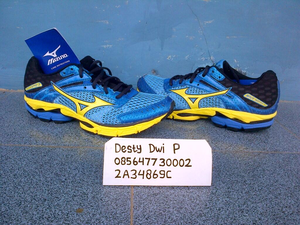 Sepatu Mizuno Wave lightning rx, wave inspire9, wave legend, wave endeavor2