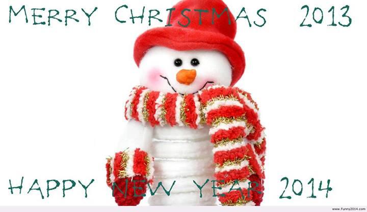 Selamat Natal 2013 dan Tahun Baru 2014 ^_^