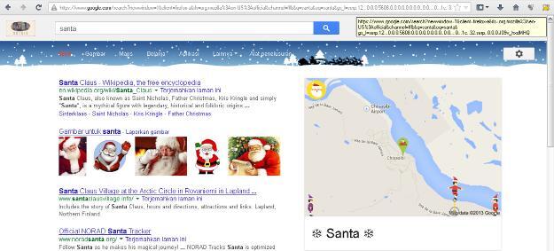 Dimanakah Santa berada? Google bisa kasih tau