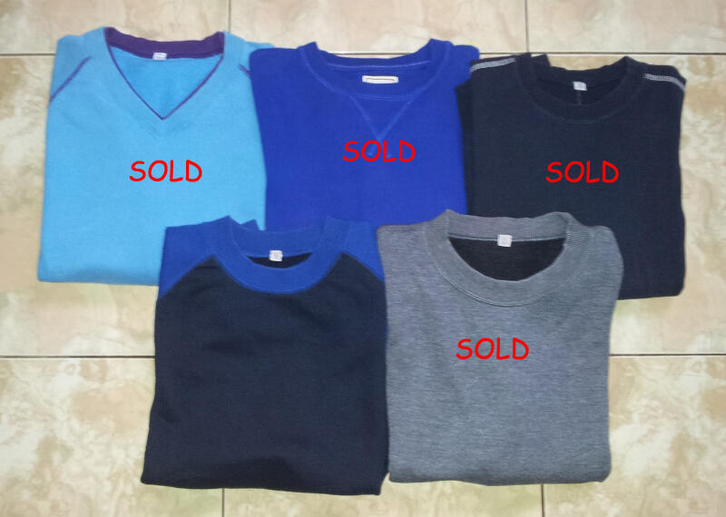 2nd Sweater Uniqlo Abercrombie