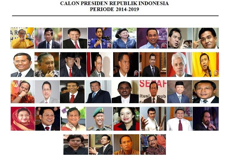 5 PROFIL CALON PRESIDEN RI, AGAN PILIH MANA?