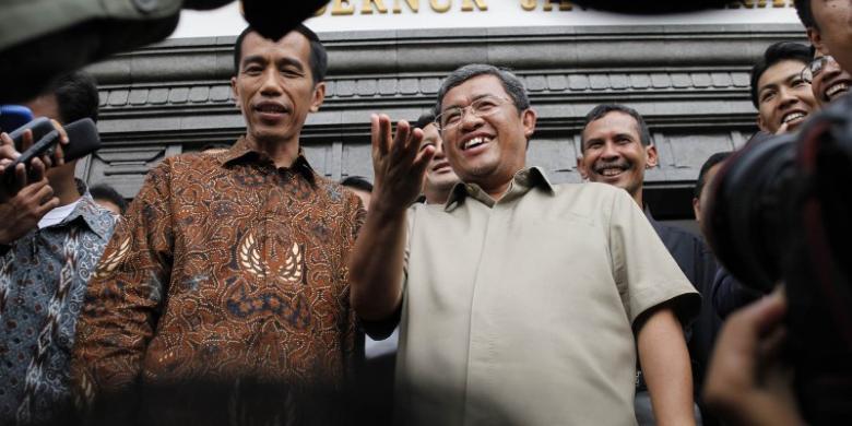 ( Saatnya Penastak dan Penasbung Baikan ) PKS: Jokowi-Aher Pasangan Serasi