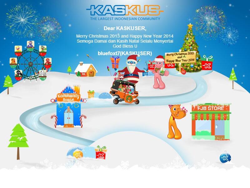 Merry Christmas And Happy New Year 2013-2014