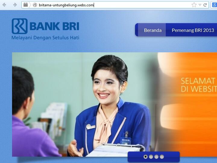 &#91;Hati2 Website Pishing&#93; Website Penipu Bank BRI