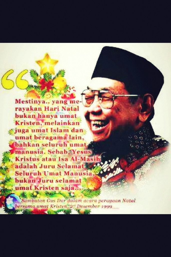 Selamat Natal Dari Gusdur