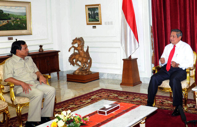 &#91;PICS&#93; SBY - Prabowo Bahas Koalisi Pilpres 2014