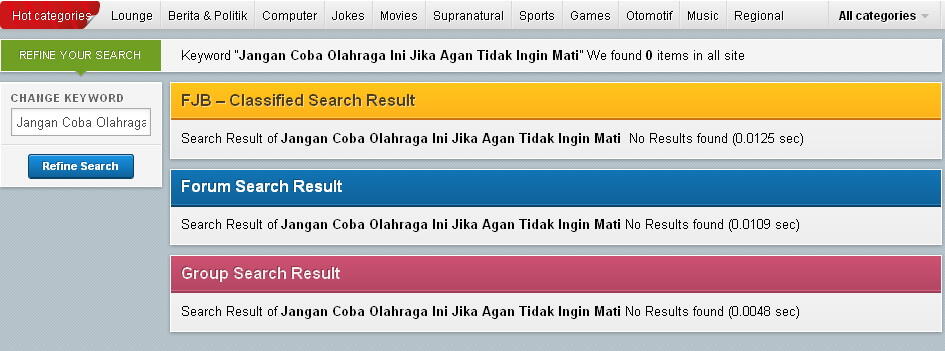 Jangan Coba Olahraga Ini Jika Agan Tidak Ingin Mati