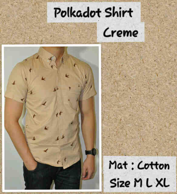 WTS KEMEJA ANAK MUDA POLKADOT,DENIM DLL MURMER