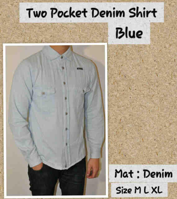 WTS KEMEJA ANAK MUDA POLKADOT,DENIM DLL MURMER