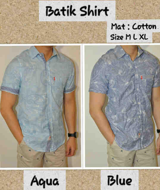 WTS KEMEJA ANAK MUDA POLKADOT,DENIM DLL MURMER