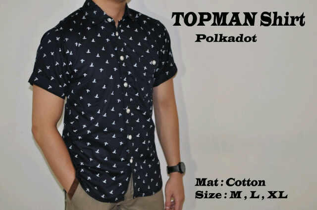 WTS KEMEJA ANAK MUDA POLKADOT,DENIM DLL MURMER