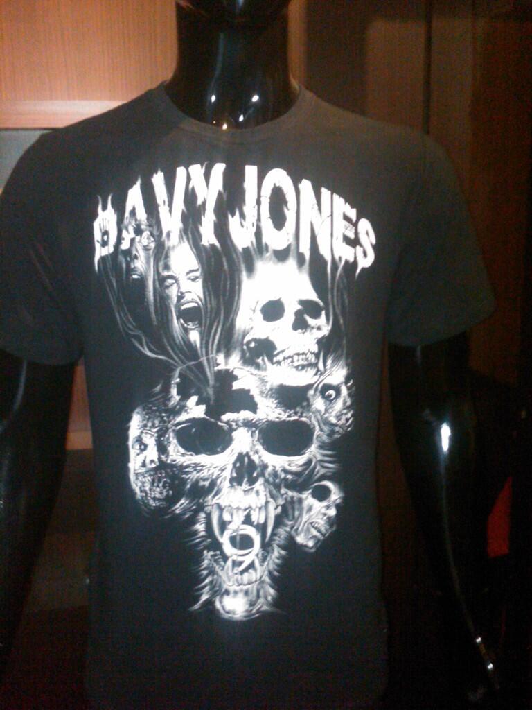 Kaos / T-Shirt Davy Jones