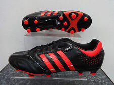 adidas 11 nova trx fg black infra red size 41 1/3