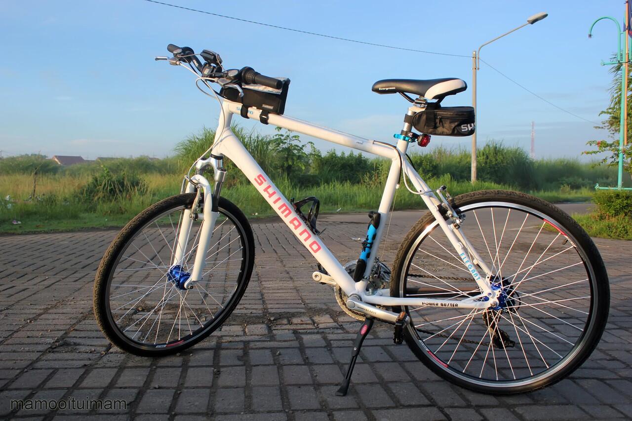 SEPEDA MTB CUSTOM FULL ALLOY N FULL SHIMANO PART