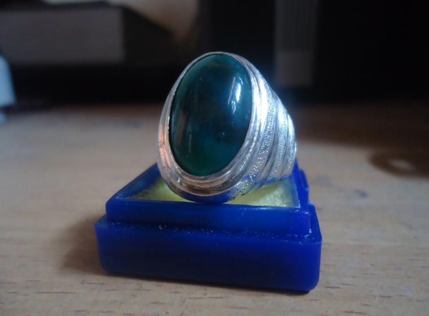 (BACAN DOKO) 2pcs Bacan Doko cakep ring perak tebal