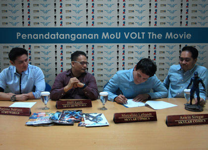 Film Superhero Indonesia "Volt" Siap Digarap