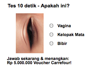 &#91;PARAH MEN...&#93; Carefour bikin iklan agak porno