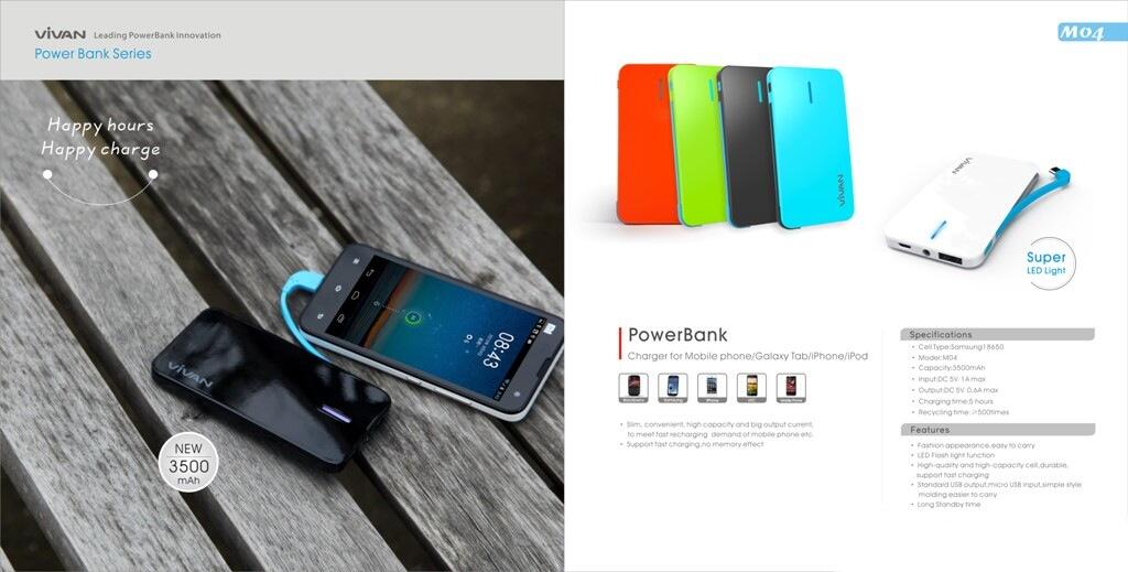 DISTRIBUTOR RESMI POWERBANK VIVAN,. PASTI MURAH. reseller welcome