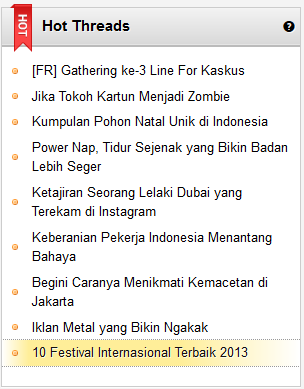 10 Festival Internasional Terbaik 2013