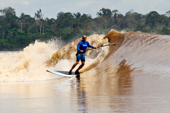 The Bono, Ombak Sungai Kampar Riau Yang Menabjubkan  KASKUS