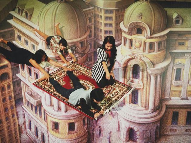 Naik Karpet Terbang di Artphoria 2013